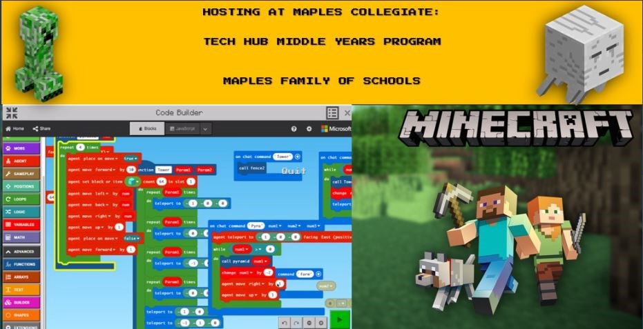 Minecraft Maples family of schools