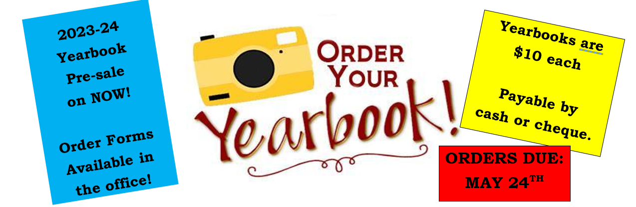Order your 2023-2024 Yearbook Today!